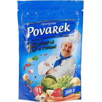 

Приправа "ПОВАРЕК" (универс.15ов/сп)200г