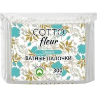 Палочки ватн«COTTO FLEUR»(clas,пак)300шт