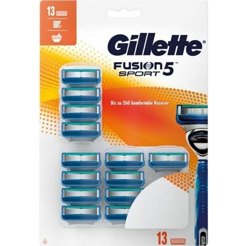 Кассеты сменные для бритвы «Gillette» Fusion Sport, 13 шт
