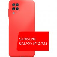 Чехол-накладка «Volare Rosso» Jam, для Samsung Galaxy A12/M12, красный