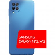 Чехол-накладка «Volare Rosso» Jam, для Samsung Galaxy A12/M12, синий