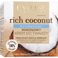 Крем для лица «EVELINE» (увлажняющий с кокосом) 50мл