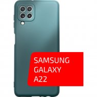 Чехол-накладка «Volare Rosso» Jam, для Samsung Galaxy A22, зеленый