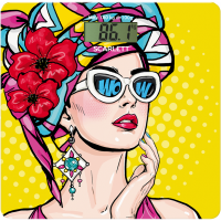 

Весы нап."SCARLETT"(SC-BS33E068,Pop-art)