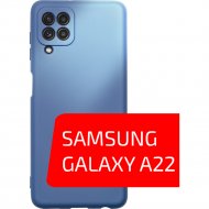 Чехол-накладка «Volare Rosso» Jam, для Samsung Galaxy A22, синий