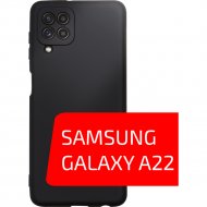Чехол-накладка «Volare Rosso» Jam, для Samsung Galaxy A22, черный