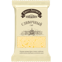 

Сыр "БРЕСТ-ЛИТОВСК.СЛИВОЧНЫЙ" 50 % 200 г