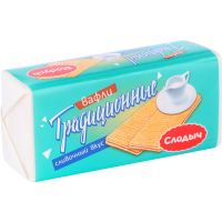 

Вафли Слодыч"ТРАДИЦИОННЫЕ"слив.вкус 100г