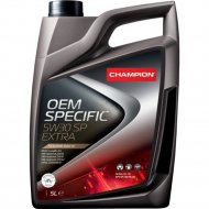 Моторное масло «Champion» OEM Specific 5W30 C3 SP EXTRA, 1049363, 5 л