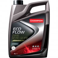 Моторное масло «Champion» Eco Flow 0W16 SP/RC G6 XFE, 1047246, 5 л