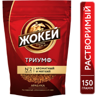 

Кофе "ЖОКЕЙ ТРИУМФ" (раст,субл,м/у) 150г