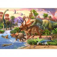 Алмазная мозаика «Рыжий кот» Мир динозавров, RC-GB225