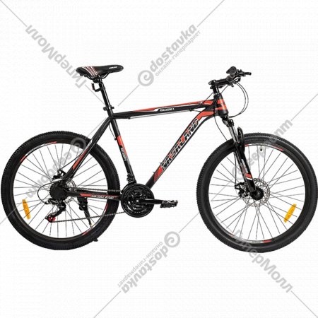 Велосипед «Nasaland» 6031M-R 26, рама 21, черный/красный