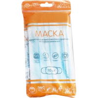 

Маска мед."SENSE"(одноразова,3-х сл)10шт