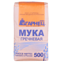 

Мука гречневая "ГАРНЕЦ" 500г