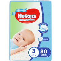 

Подгузн."HUGGIES UL.COMF"(mega3,80,boy)