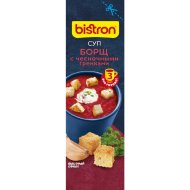Суп «Bistron» Борщ с чесночными гренками,БП 16 г