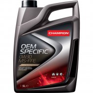 Моторное масло «Champion» OEM Specific 0W30 MS-FFE, 8220685, 5 л