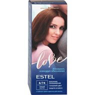 Крем-краска для волос «Estel» Love, тон 6/74, темный каштан