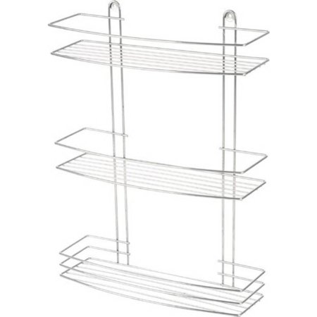 Полка для ванной «Рыжий кот» Lecco, 310864, хром