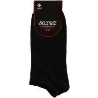 

Носки м"SOXUZ"(302-short,27-29)чер.с рис