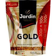 Кофе растворимый Jardin gold, 300+100 г