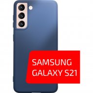 Чехол-накладка «Volare Rosso» Jam, для Samsung Galaxy S21, синий