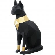 Набор для творчества 3D «Фигура» кошка Бастет, черный
