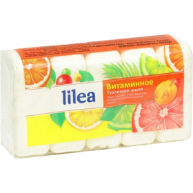 Туа­лет­ное мыло «Lilea» ви­та­мин­ное, 300 г