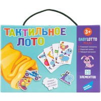

Игра дет.настол."ТАКТИЛЬНОЕ ЛОТО"(2016H)