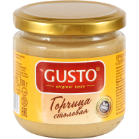 

Горчица «GUSTO» (Столовая) 200г