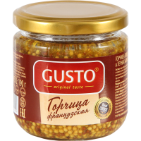 

Горчица «GUSTO» (Французская) 190г