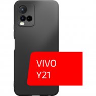 Чехол-накладка «Volare Rosso» Jam, для Vivo Y21, черный