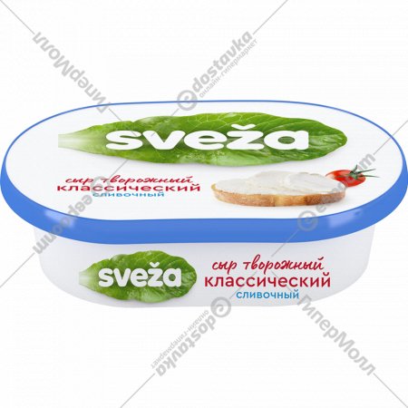 Сыр творожный «SVEZA» сливочный, 60%, 150 г