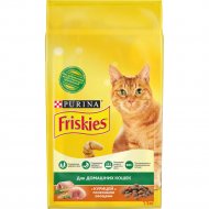 Корм для кошек «Friskies» с курицей и полезными овощами, 1.5 кг