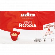 Кофе молотый «Lavazza» Qualita Rossa, 6х250 г