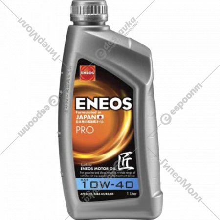 Моторное масло «Eneos» Pro 10W-40, EU0040401N, 1 л