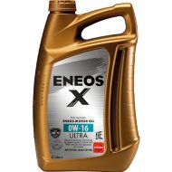 Моторное масло «Eneos» X 0W-16 ULTRA, EU0020301N, 4 л