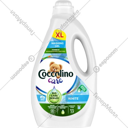 Гель для стирки «Coccolino» White, для белого белья, 2.4 л