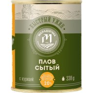 Конс.м.р«ПЛОВ СЫТНЫЙ С КУРИЦЕЙ»338г