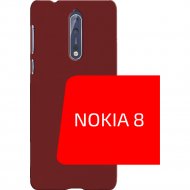 Чехол-накладка «Volare Rosso» Soft-touch, для Nokia 8, красный