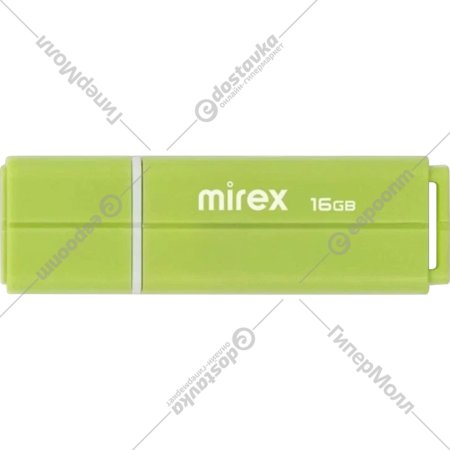 USB-накопитель «Mirex» Line Green, 13600-FMULGN16, 16GB