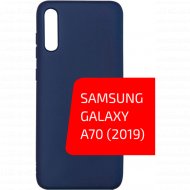 Чехол-накладка «Volare Rosso» Soft-touch, для Samsung Galaxy A70 2019, темно-синий