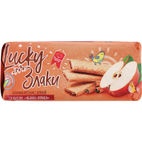 

Батончик хруст"LUCKY ЗЛАКИ"(ябл-кор)100г