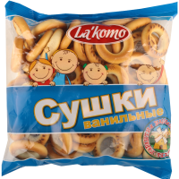 

Сушки "LA'KOMO" (ваниль) 200г