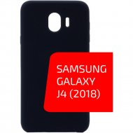 Чехол-накладка «Volare Rosso» Soft-touch, для Samsung Galaxy J4 2018, черный