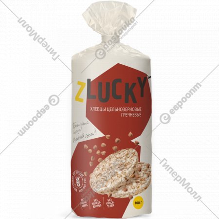 Хлебцы «Z Lucky» гречневые из цельного зерна, 100 г