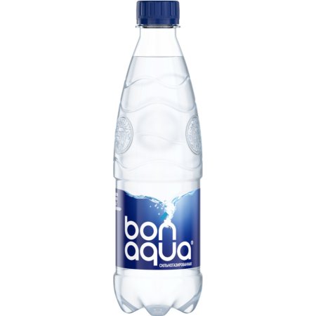 Вода питьевая Bonaqua сильногазированная, 0.5 л