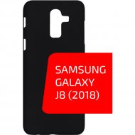 Чехол-накладка «Volare Rosso» Soft-touch, для Samsung Galaxy J8 2018, черный