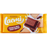 

Шоколад "LACMI" (мол,шок.нач/вафля) 105г